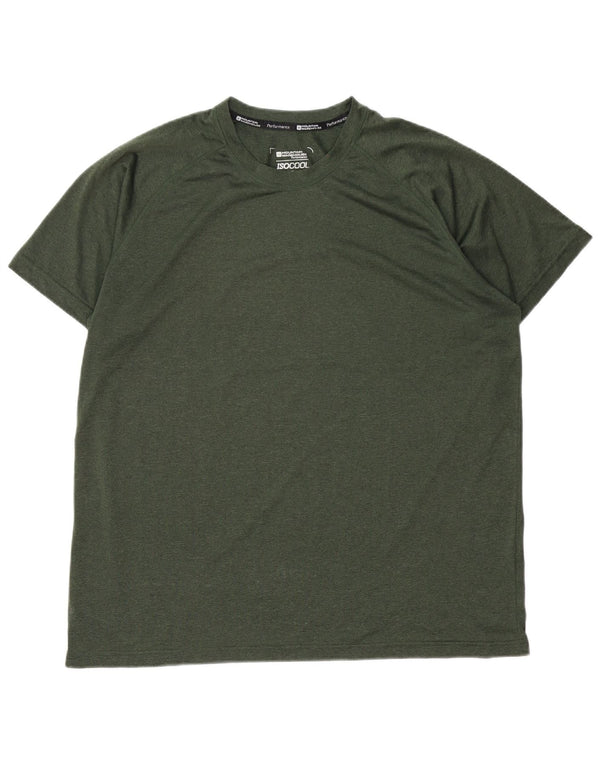 Mountain Warehouse Herre IsoCool T-Shirt Top XL Grøn