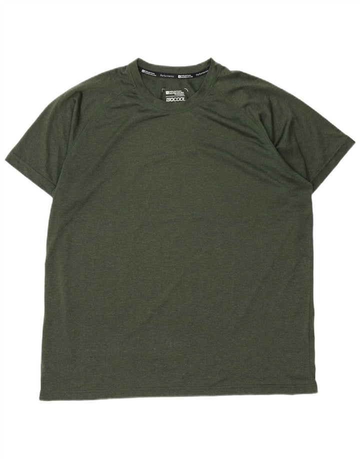 Mountain Warehouse Herre IsoCool T-Shirt Top XL Grøn