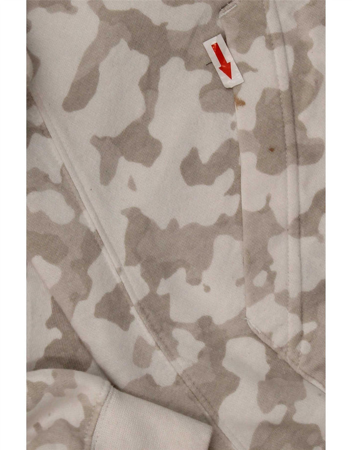 Nike hættetrøje til mænd, lille grå camouflage bomuld