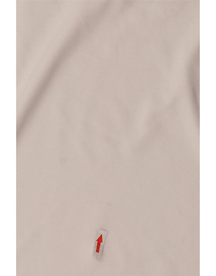 Nike T-shirt top mellem mænd, hvid bomuld