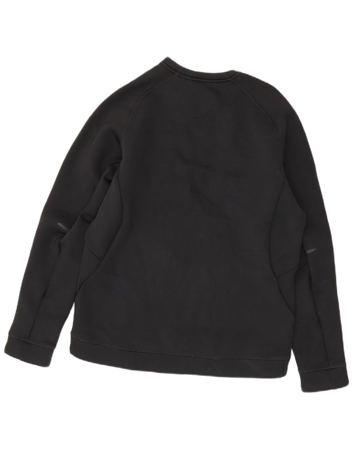 Nike Herre Therma-Fit Sweatshirt Jumper Large Sort Polyester