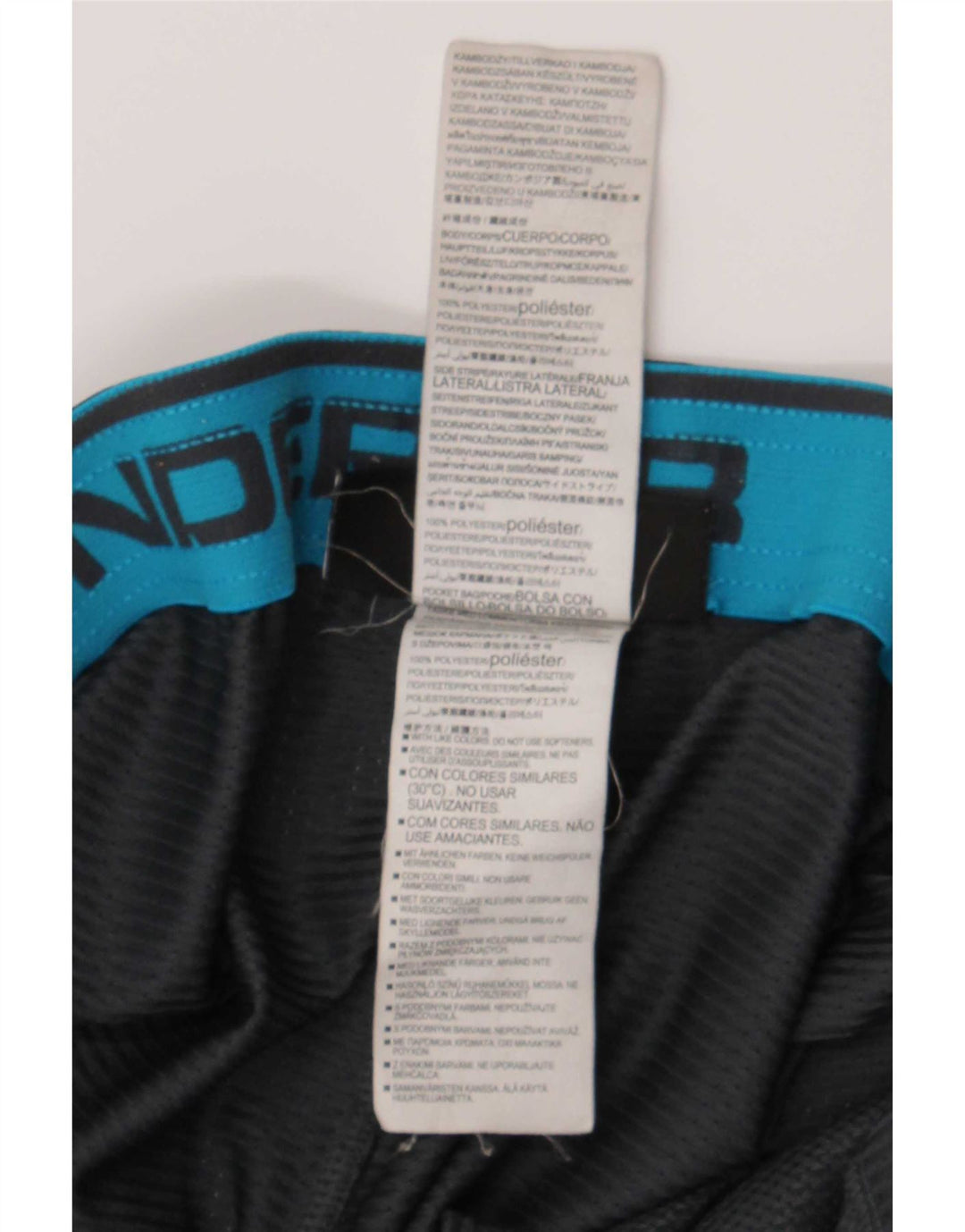 Under Armour Herre Sportshorts 2XL Grå Colourblock Polyester