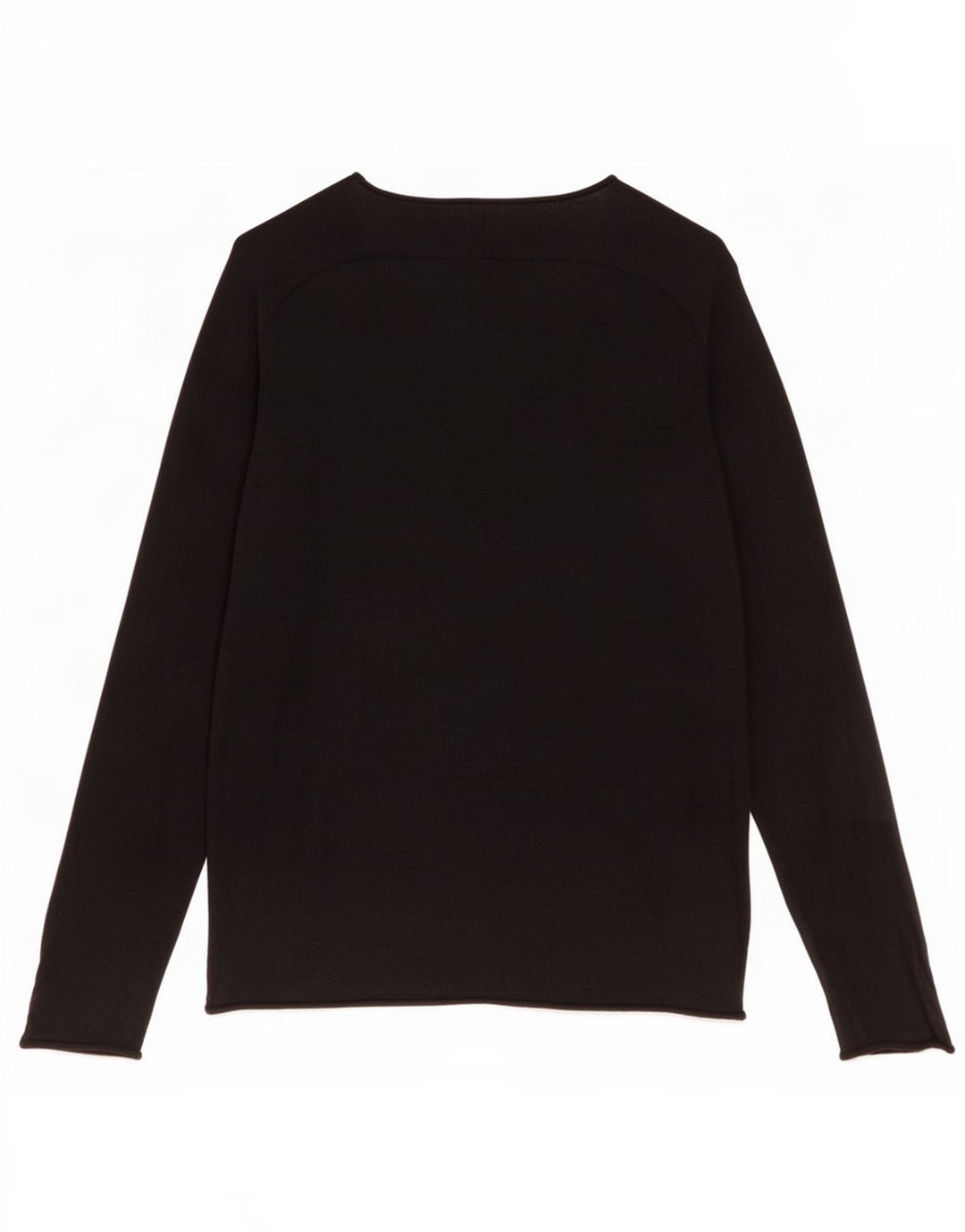 Cos Dame Boat Neck Jumper Sweater UK 14 Medium Sort Uld