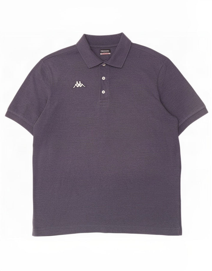 Kappa herre poloshirt XL marineblå