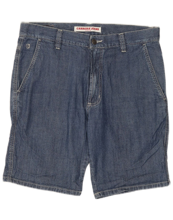 Carrera Herre Denim Shorts IT 48 Medium W33 Blå Bomuld