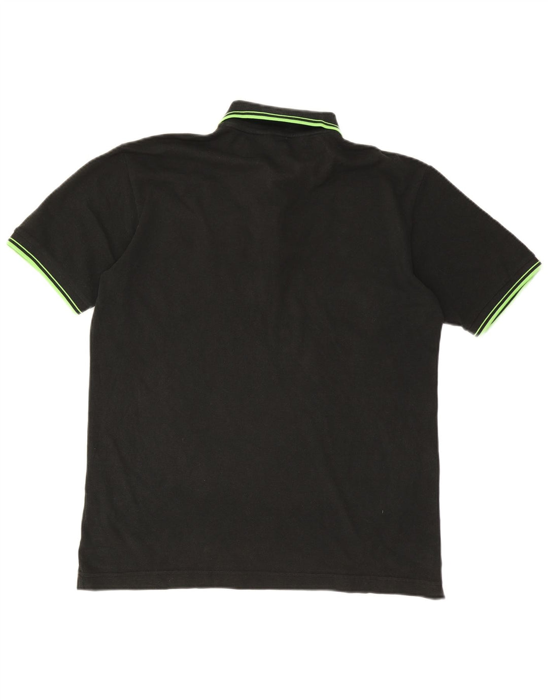 KAPPA Herre poloshirt Stor sort bomuld
