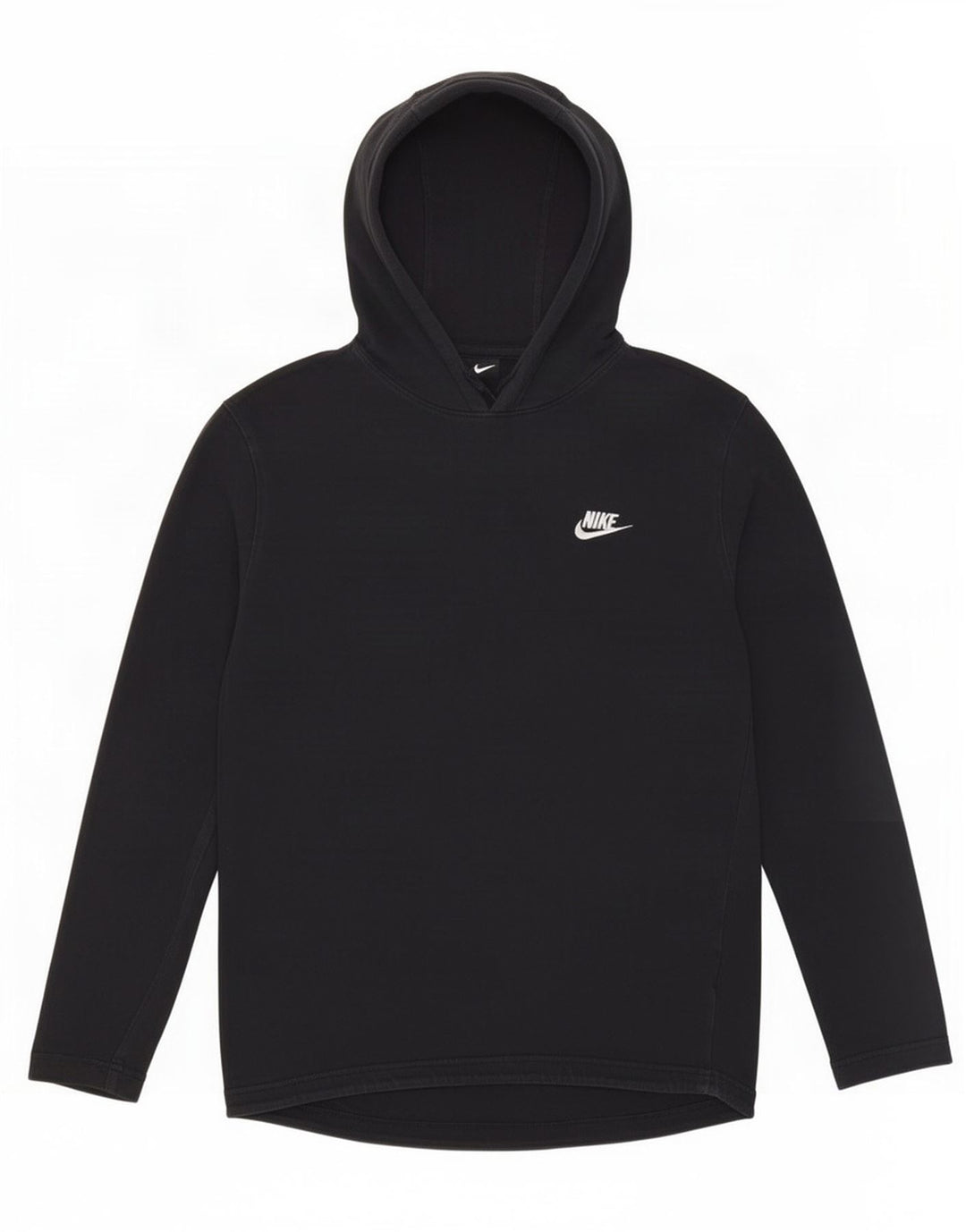 Nike Herre hættetrøje Langærmet medium sort bomuld