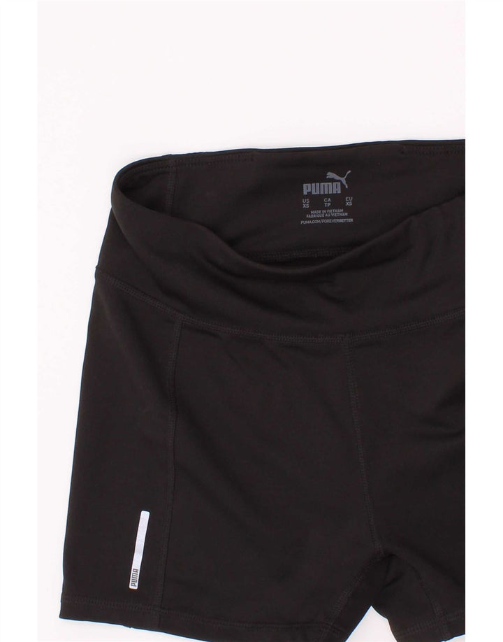 Puma piger sportsshorts 8-9 år sort nylon