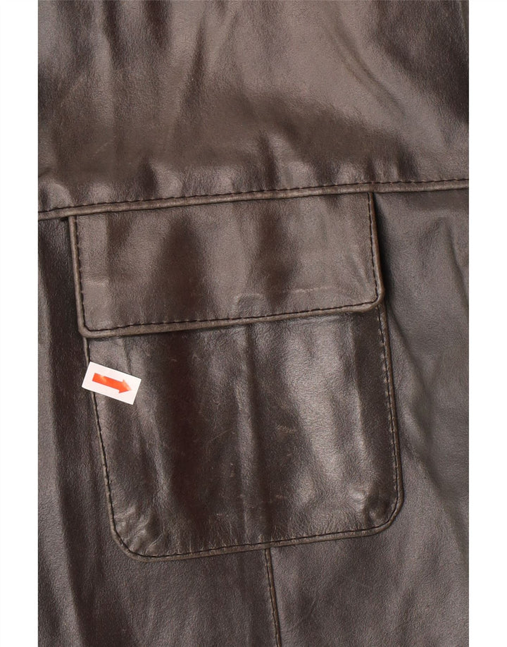 SORBINO Herre læderjakke UK 42 XL Grå