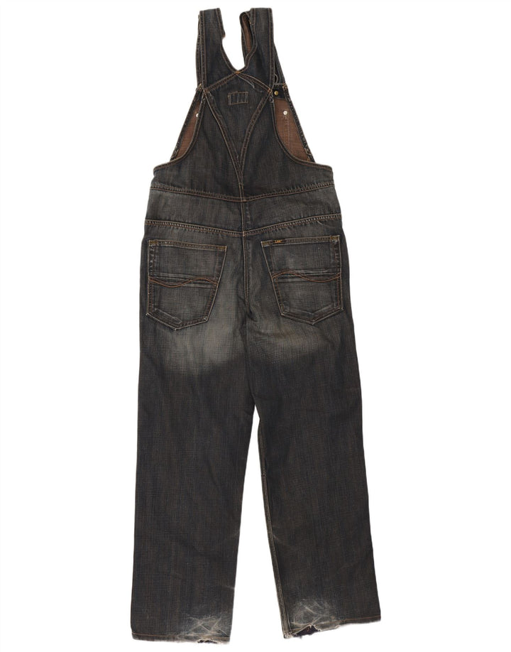 Lee Womens Dungarees Straight Jeans Medium L29 Blue Cotton
