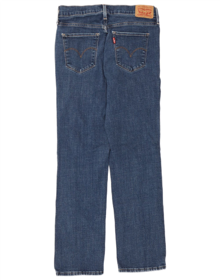Levi's Dame 314 Shaping Straight Jeans W28 L27 Blå