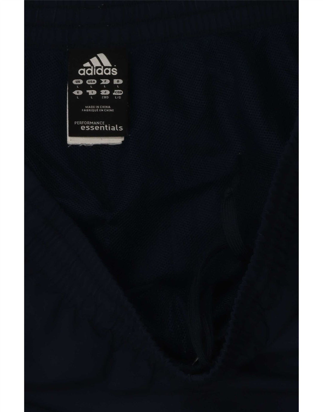 Adidas Herre Climalite Sportshorts store marineblå polyester