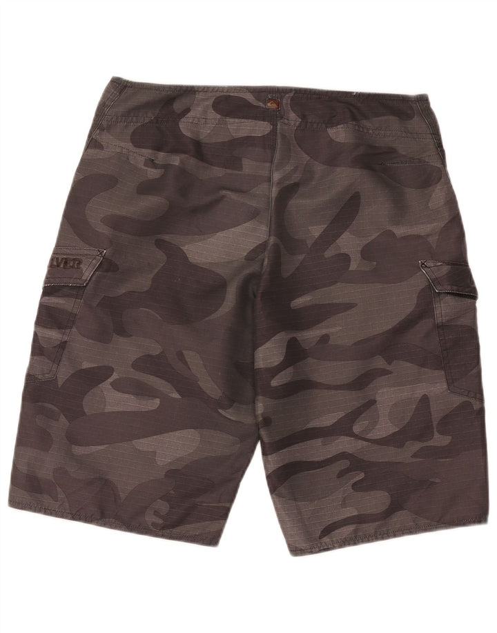 Quiksilver Badeshorts til mænd Medium Grey Camouflage Polyester