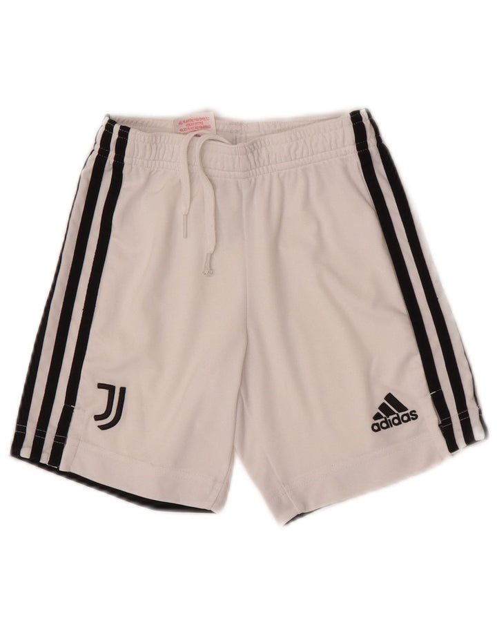 Adidas Boys Juventus Sportshorts 7-8 År Hvid Polyester