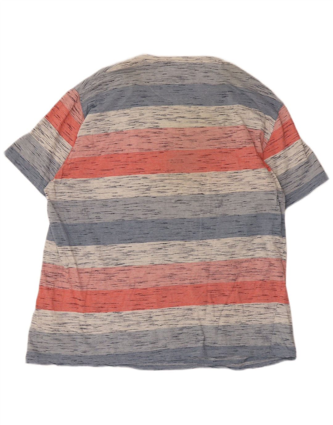 James Pringle Herre T-shirt Top Stor flerfarvet stribet bomuld