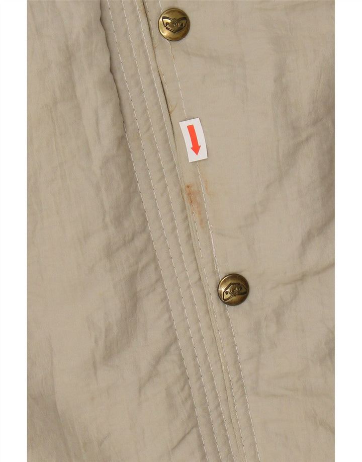 POP 84 Mens Bomber Jacket UK 40 Large Beige Polyamide Vintage POP 84 and Second-Hand POP 84 from Messina Hembry 