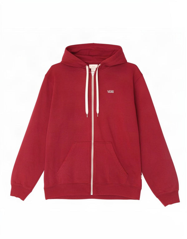 Vans Dame Hættetrøje Sweater UK 16 Large Bourgogne Bomuld