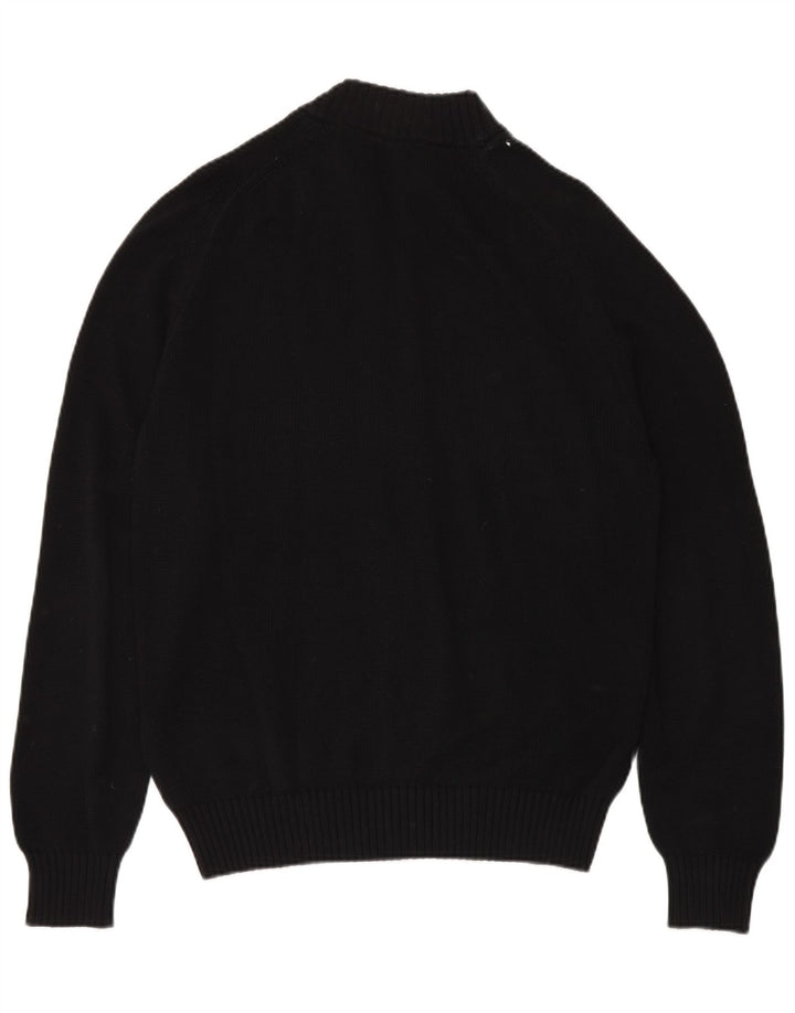 KAPPA Herre cardigan sweater Stor sort bomuld