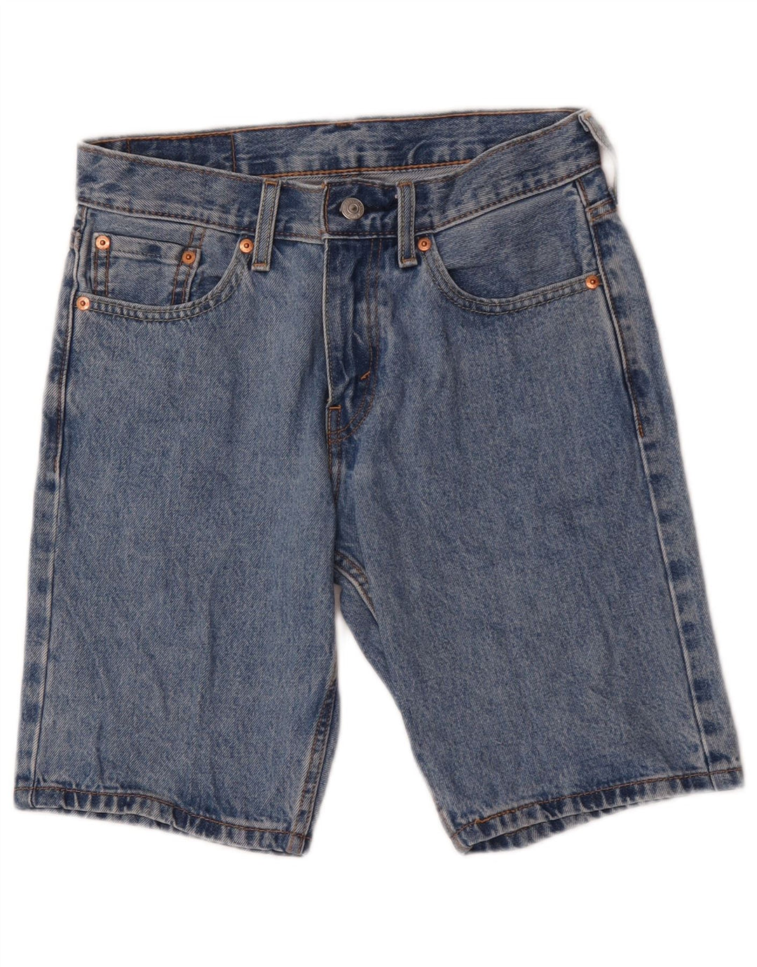 Levi's Herre 405 Standard Fit denimshorts W28 Små blå bomuld
