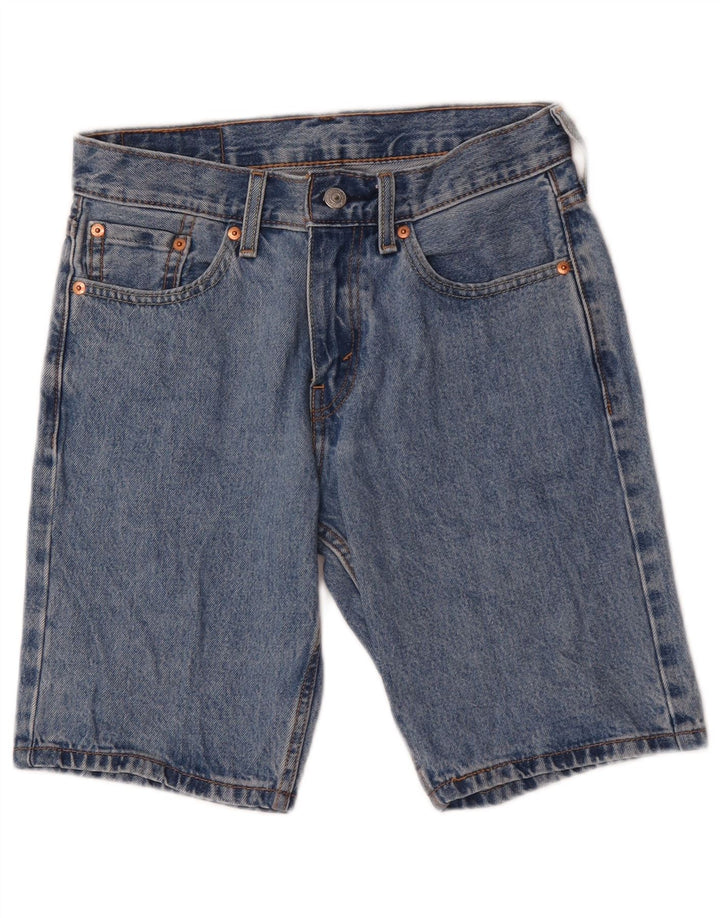 Levi's Herre 405 Standard Fit denimshorts W28 Små blå bomuld