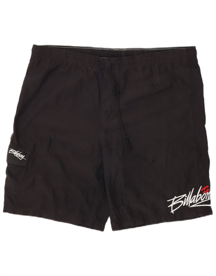 BILLABONG Grafiske badeshorts til mænd Stor sort polyester