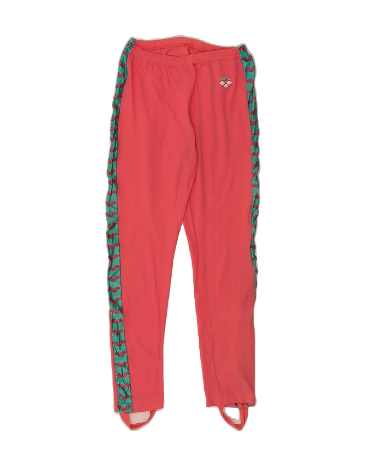 ARENA Womens Stirrup Leggings UK 14 Medium  Pink Polyamide Vintage Arena and Second-Hand Arena from Messina Hembry 