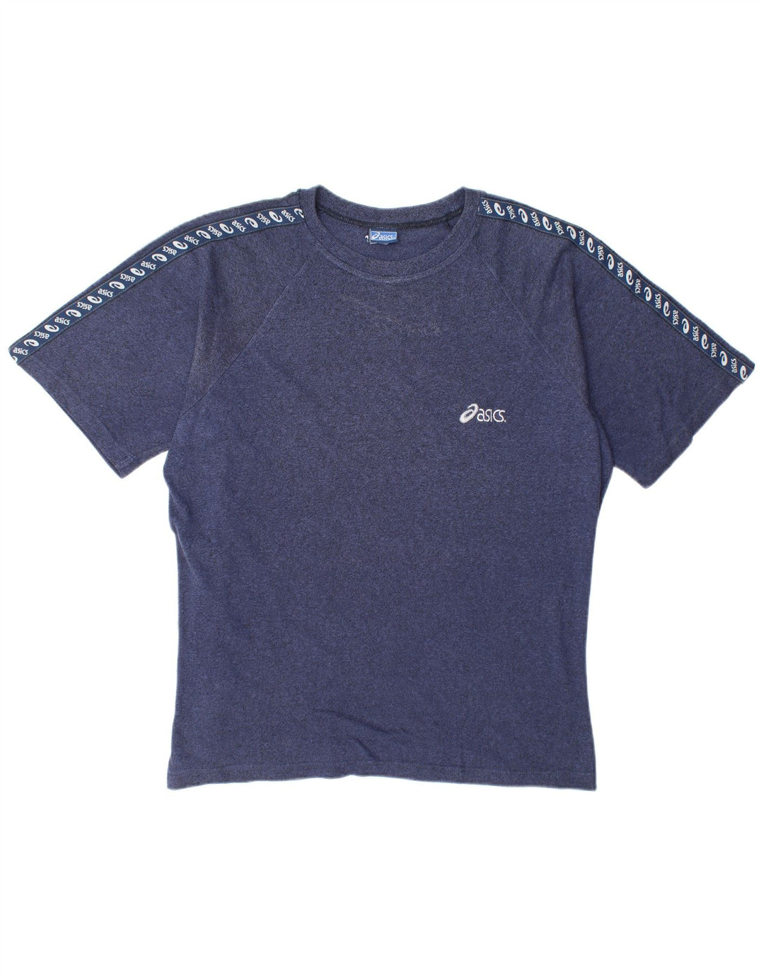 Asics Herre Grafisk T-Shirt Top Stor Marineblå