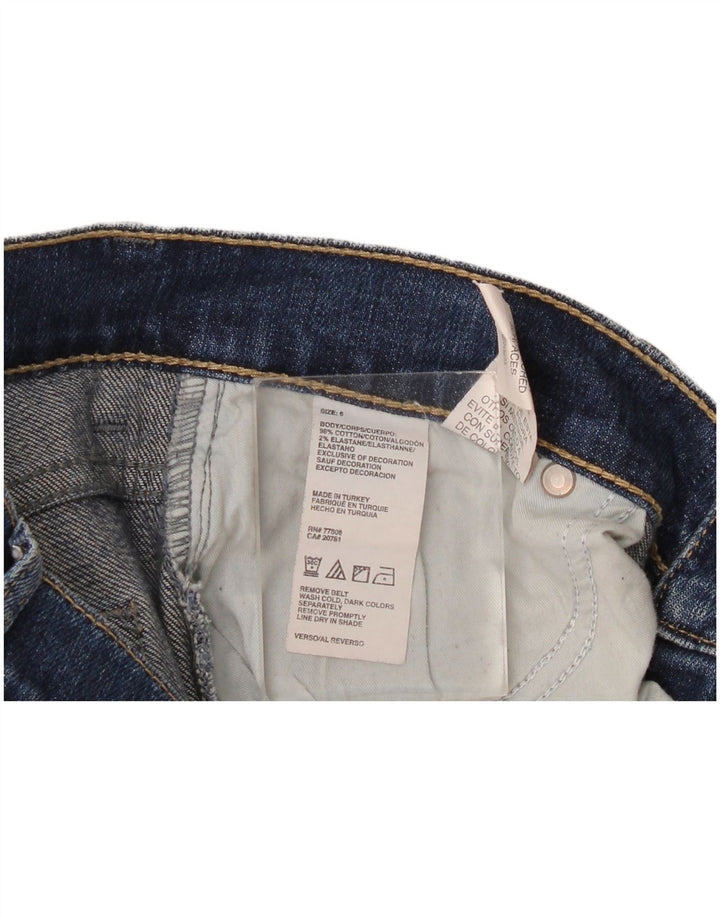 Tommy Hilfiger Dame Bootcut Jeans US 6 Medium W30 L33 Blå Bomuld