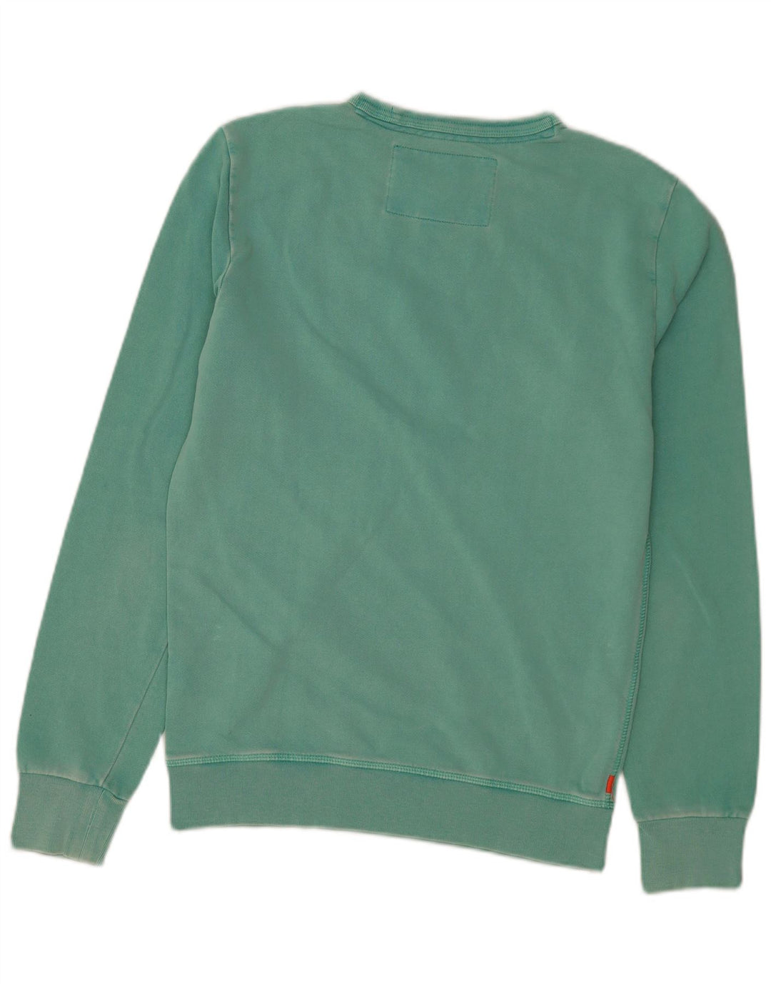 Superdry Sweatshirt til mænd, lille grøn bomuld