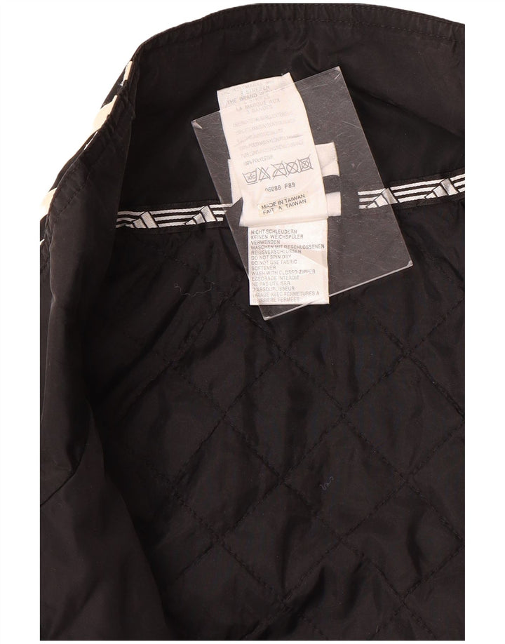 Adidas Træningsdragt til mænd Topjakke UK 44/46 Stor sort nylon