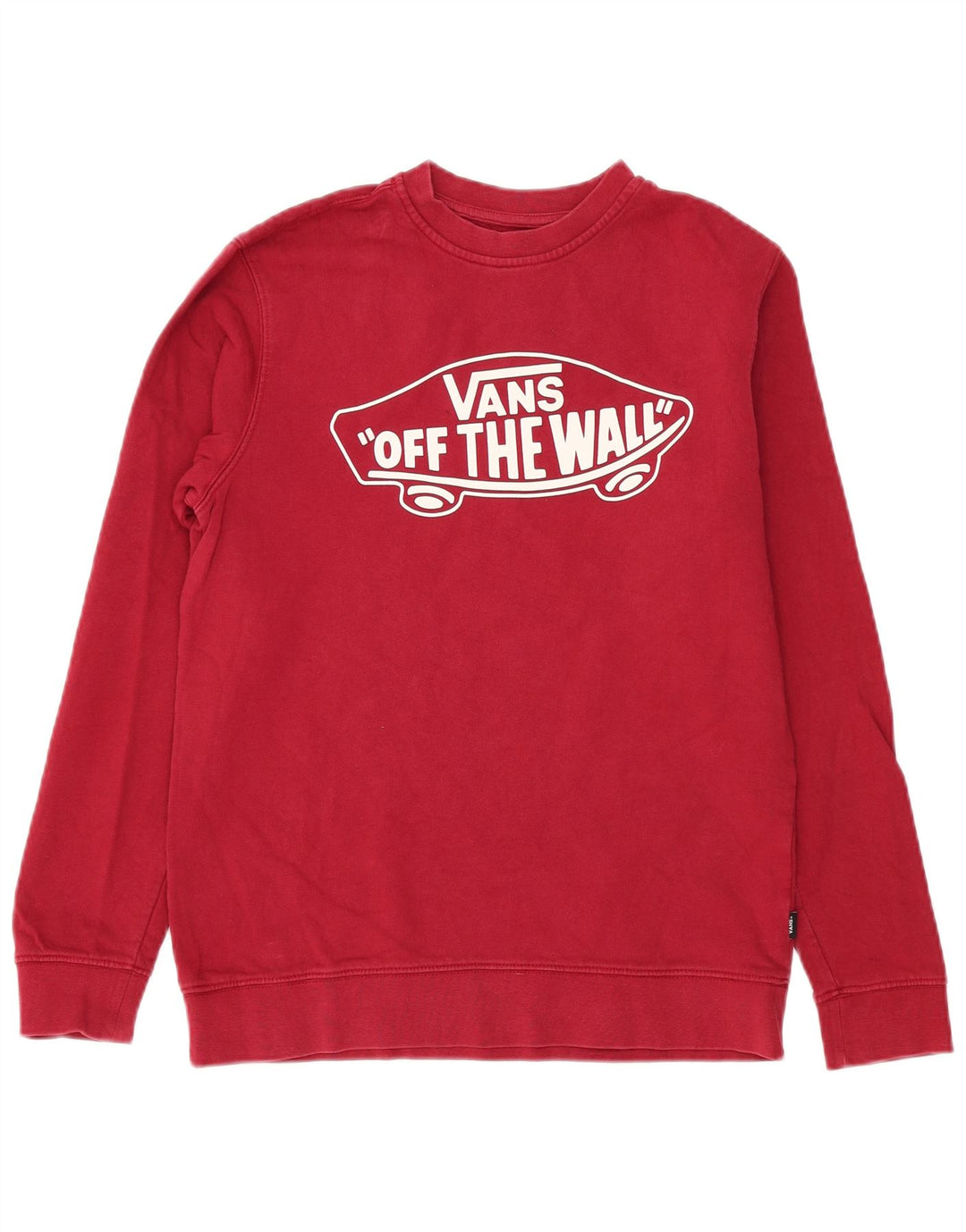 Vans Herre Grafisk Sweatshirt Jumper Lille Bourgogne