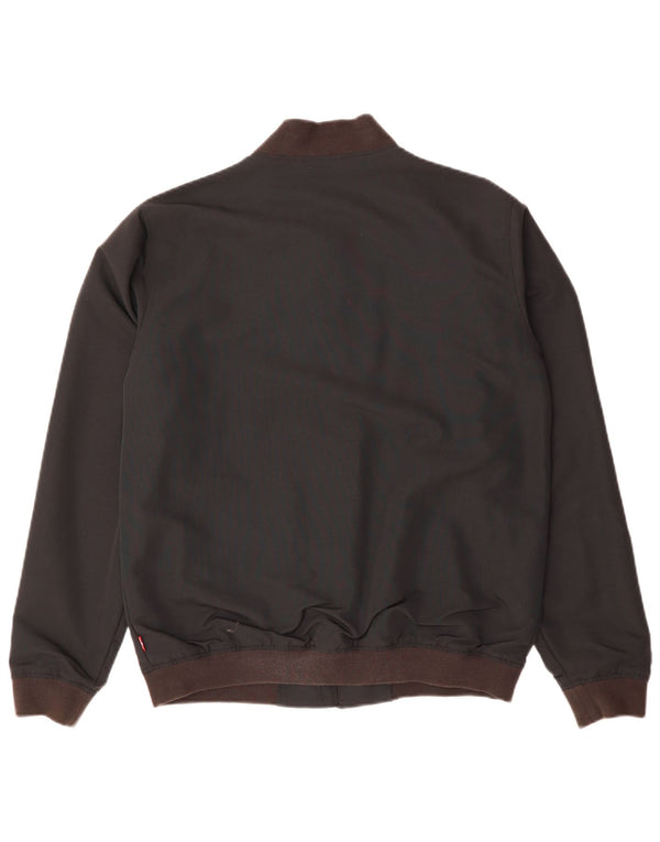 Levi's Bomber Jacket UK 38 Medium Sort Polyamid