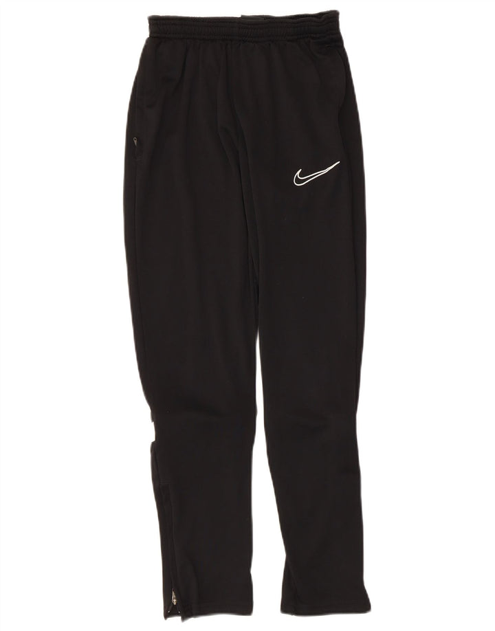 Nike Træningsdragtsbukser til drenge 12-13 år Large Black Colourblock Polyester