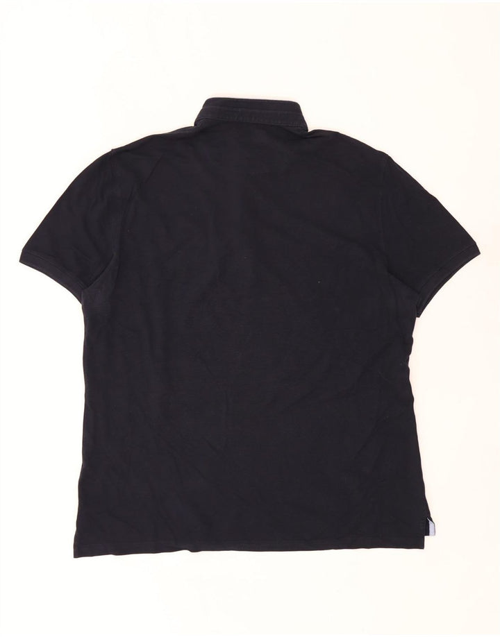 Massimo Dutti herre poloskjorte 2XL marineblå