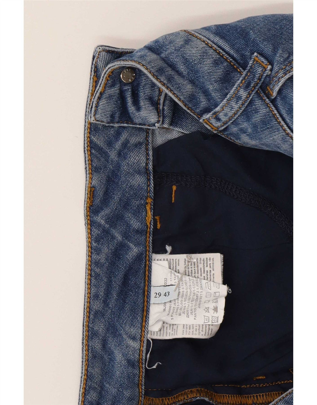 Trussardi Slim Jeans til kvinder W29 L32 Blå