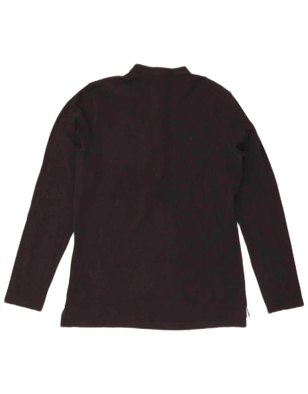 Slam Dame Top Langærmet UK 12 Medium Sort Bomuld
