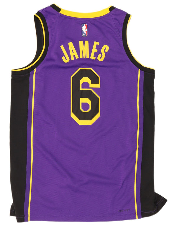 Jordan Herre Los Angeles Lakers Grafisk Vest Top Medium Lilla Sports