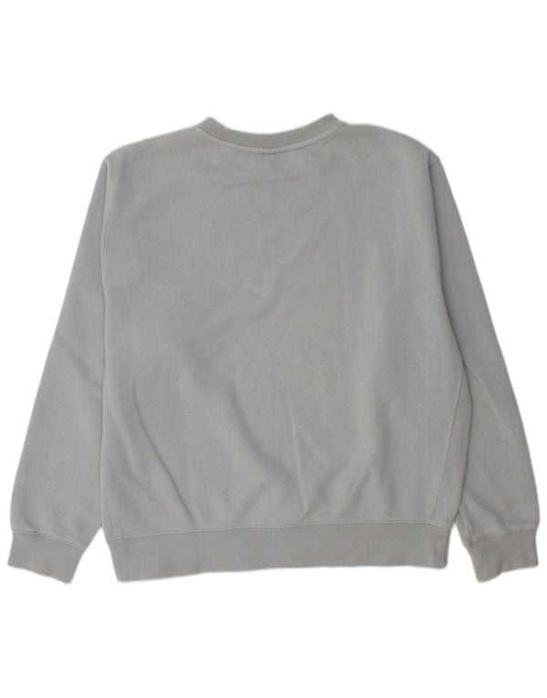 NIKE Herre Loose Fit Sweatshirt Jumper Medium Grå Bomuld