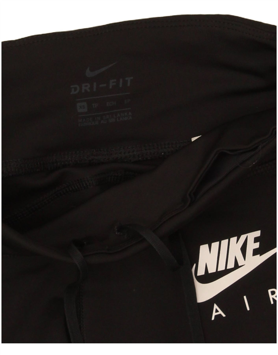 Nike Dame Dri Fit Leggings UK 4 XS Sort