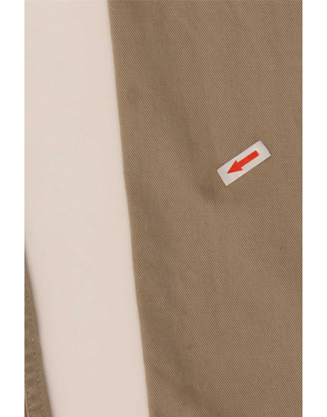 Levi's Herre 513 Slim Straight Jeans W31 L32 Beige Bomuld