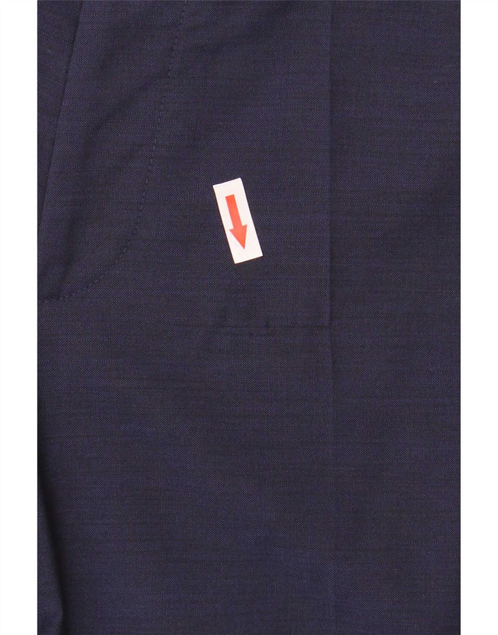 Hugo Boss Straight Suit bukser til mænd W32 L31 Marineblå