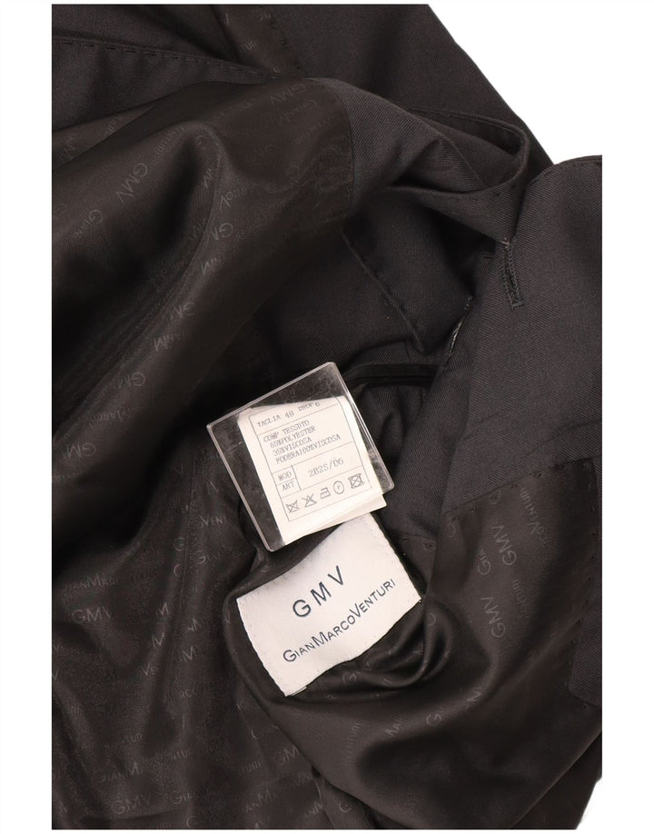 Gian Marco Venturi Herre 2-knap 2-delt jakkesæt IT 48 Medium W32 L26 Grå