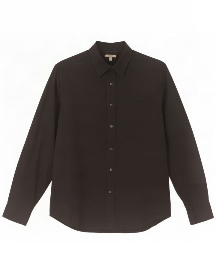 Gap Herre Classic Fit skjorte Medium Sort Bomuld