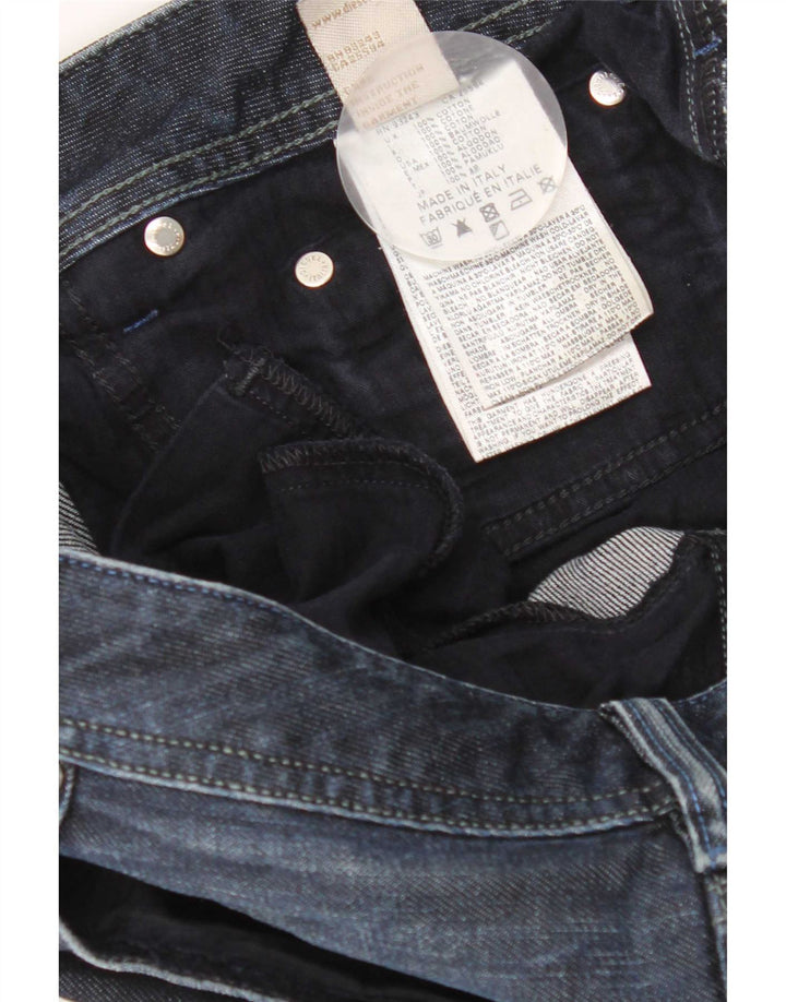 Diesel Herre Bootcut Jeans W36 L33 Marineblå Bomuld