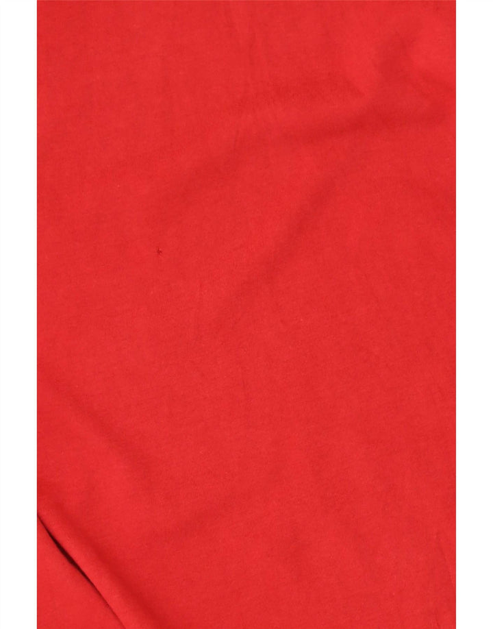 Wrangler Herre T-shirt Top Medium Rød Bomuld