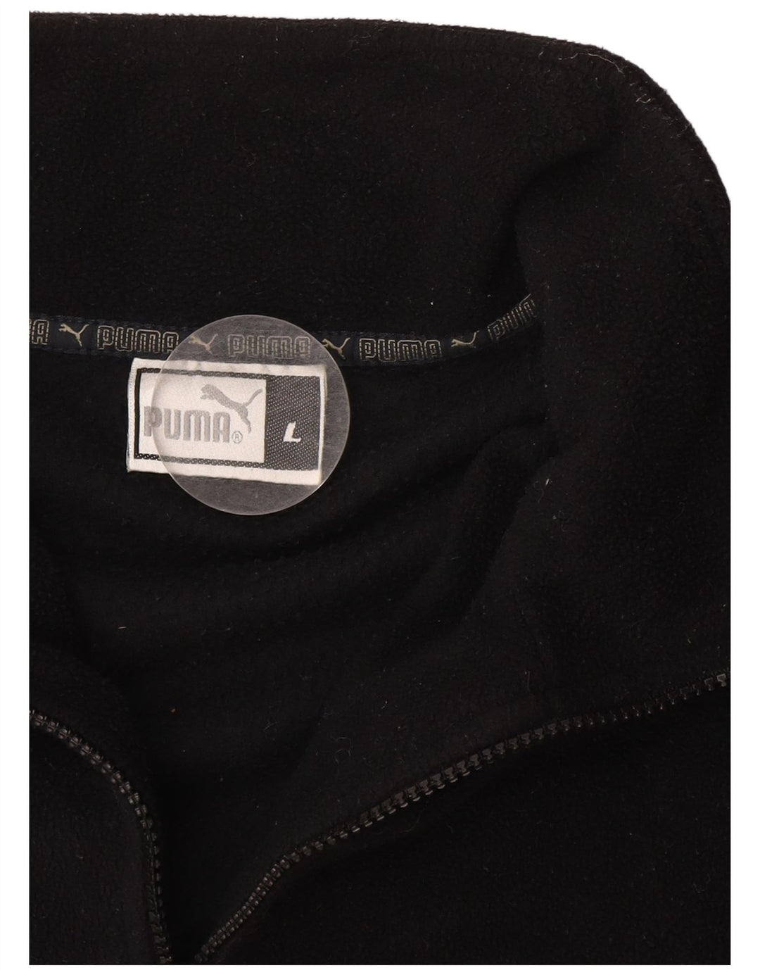 Puma Herre Fleecejakke UK 40 Large Sort