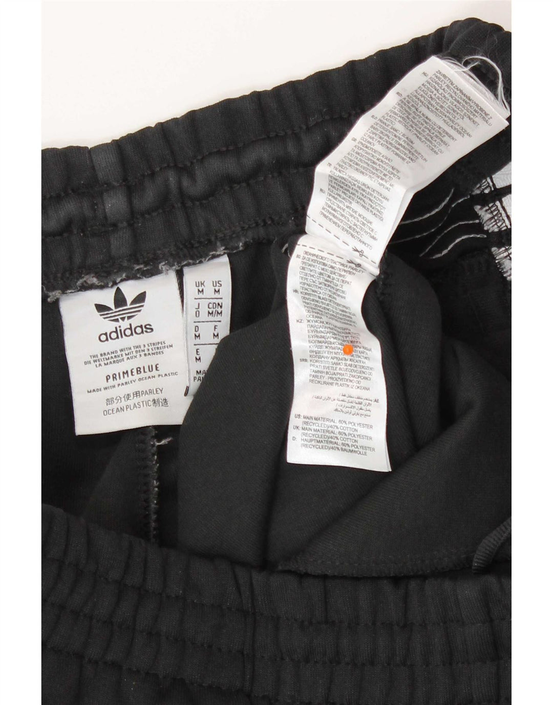 Adidas Herre Prime Blue Træningsdragt Bukser Joggers Medium Sort Polyester