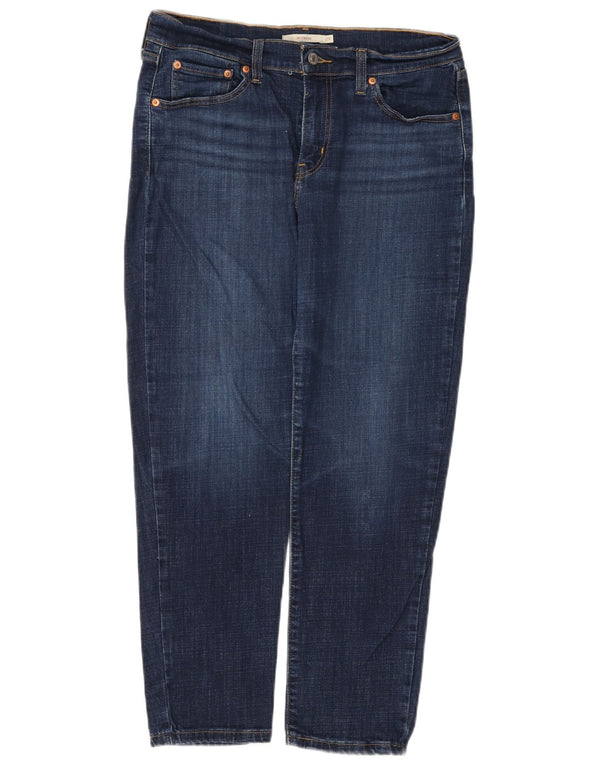 Levi's Womens Boyfriend Slim Jeans W29 L27 Blå Bomuld