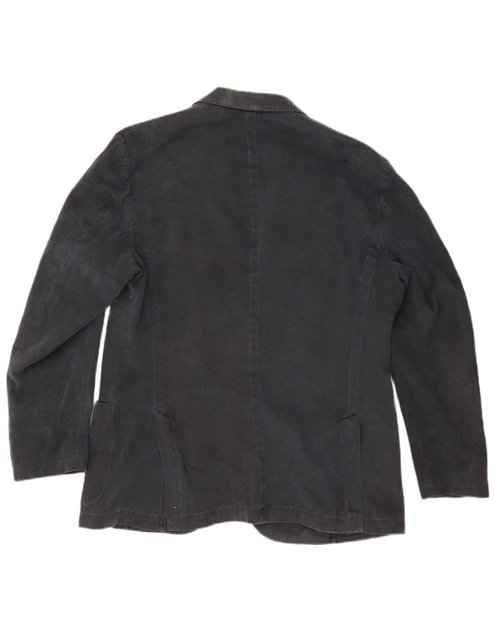 Polo Ralph Lauren Herre 3-knaps blazerjakke IT 54 XL Sort Bomuld