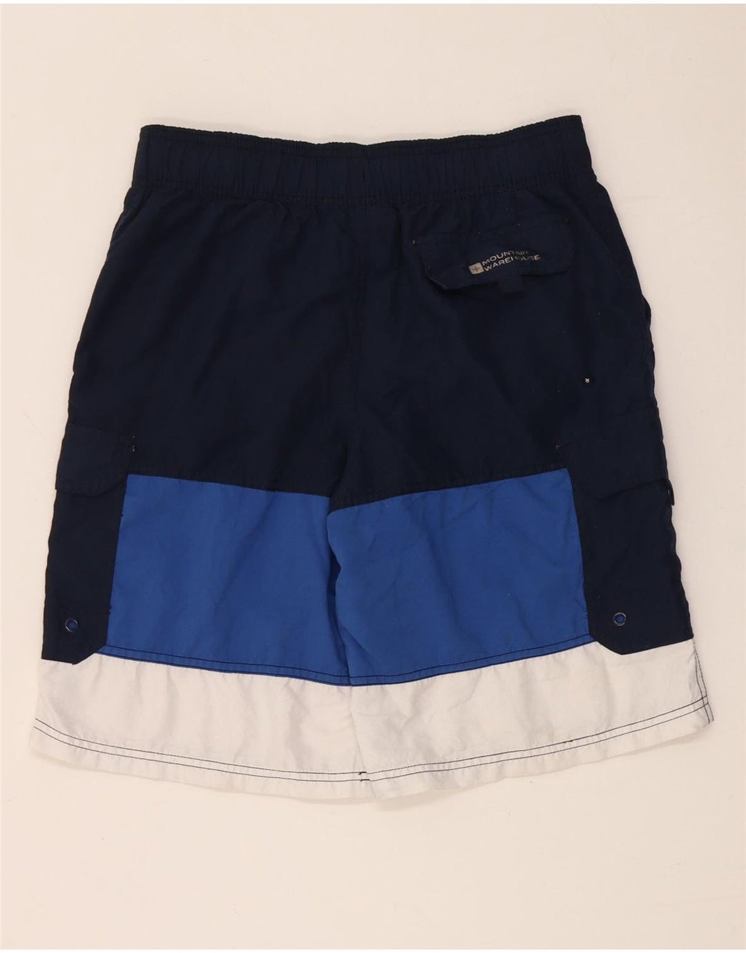 Mountain Warehouse Badeshorts til mænd XS Marineblå Colourblock Polyester